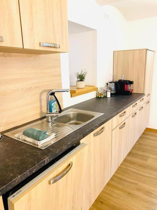 Terrassenwohnung Mit Donaublick 오베른첼 외부 사진
